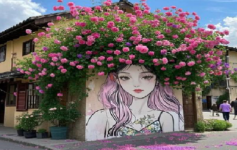 江安怎么设计网红打卡墙绘