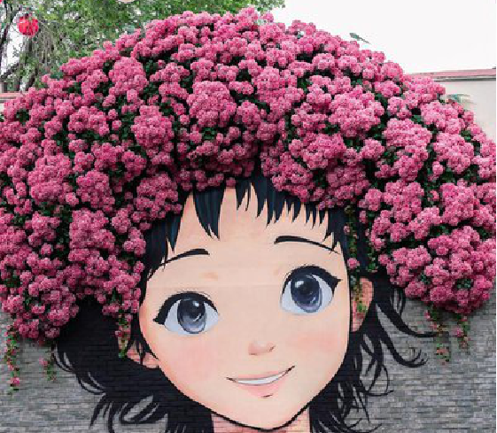 江安墙体彩绘-网红墙打卡