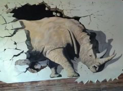 江安在墙绘中，如何绘制3D效果？